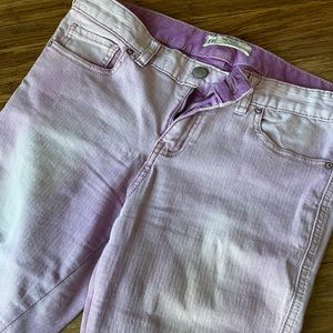Free people lavender denim